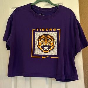 Nike LSU slightly cropped Tshirt